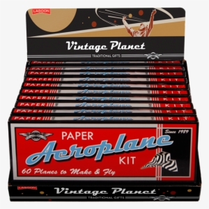 Paper Airplane Kit - Lagoon Paper Aeroplane Kit