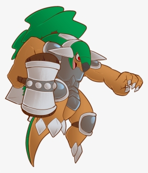 Hammer Slam Torterra - Anthro Torterra
