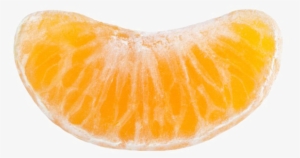 Mandarin Png Image Background - Peeled Orange Slice Png