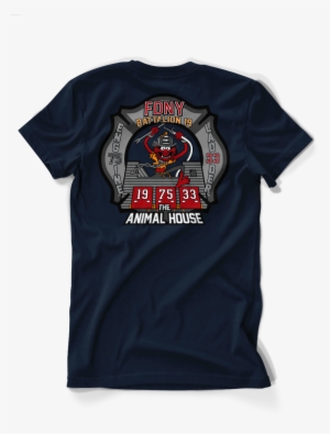 Fdny "the Animal House" Tee - Hard Rock Cafe T Shirt 2016