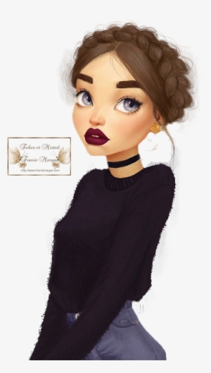 Vector Vector Vector - Beautiful Girl In Drawing