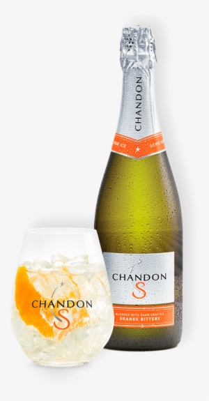 Bottle With Glass - Chandon S Sparkling With Orange Bitters