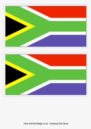 South African Flag Main Image - South Africa My Country