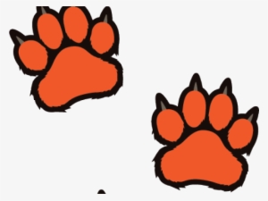 Clemson Tiger Paw Stencil - Tiger Paws Coloring Pages