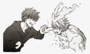 Demon Rin With Transparent Background If Anyone Would - Anime Boy Demon Fanart