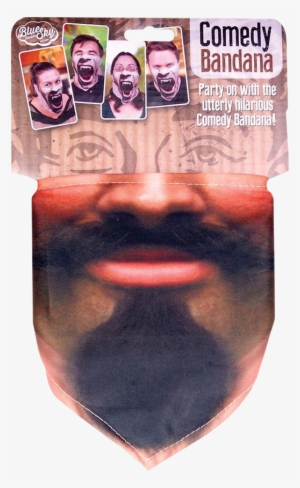 Beard Face Bandana - Tobar Vampire Comedy Bandana - One Size Stretchy Face
