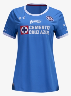 Cruz Azul 16/17 Women's Home Soccer Jersey Shop Liga - Under Armour Cruz Azul Womens Home Jersey 16/17 J968502