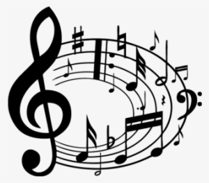 Color De La Superficie - Music Notes Throw Blanket