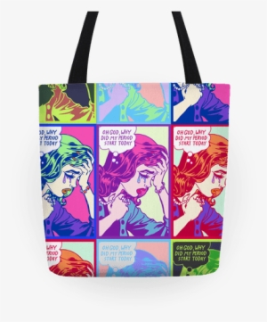 Lichtenstein Edition Tote - Lichtenstein Edition (oh God Why Did My Period Start