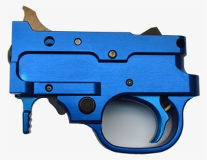 Image Transparent Stock Ruger Match Grade Trigger - Ruger 10 22 Trigger Blue