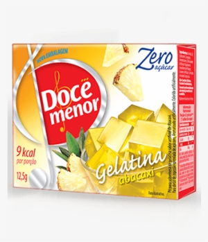 Gelatina-abacaxi - Pudim Diet Doce Menor Wow Nutrition Sabor Caramelo