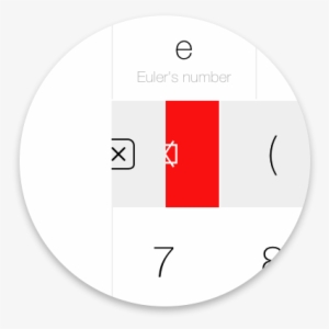 Tydlig Clear Button - Circle