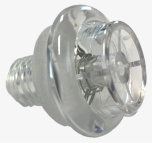 Flipper Button Transparent Clear - Bicycle Hub
