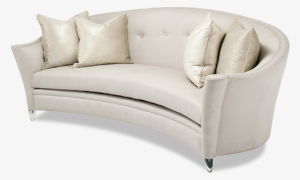 Amini Bel Air Park Button Sofa Clear - Aico Bel Air Park Button Sofa By Michael Amini