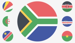 View Full Preview - South Africa Flag Circle