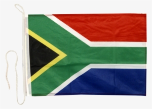 South Africa Boat Flag - Cartoon South African Flag