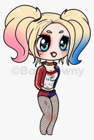 Harley Quinn Clipart At Getdrawings - Kawaii Anime Harley Quinn