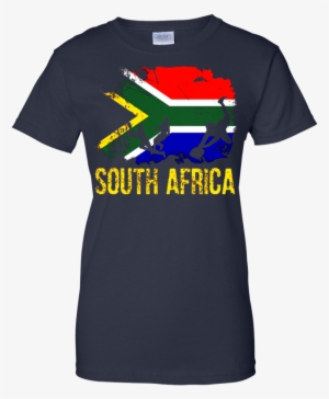 South African Flag Rugby Players T-shirt - Shirt