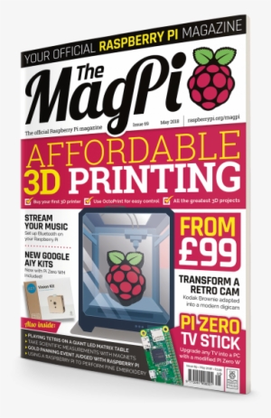 Raspberry Pi Magpi 69 3d-printing - Raspberry Pi
