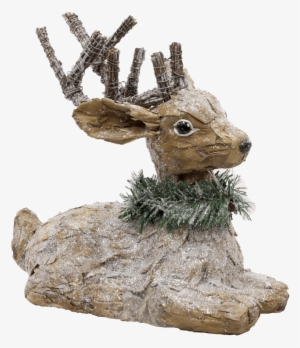 Fx89252 840346145764 Laying Deer Fx89254 840346145788 - Statue