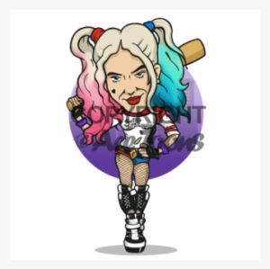 Toon Harley Quinn - Illustration