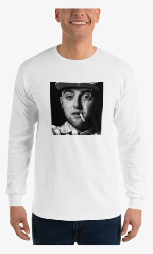 Long Sleeves - Mac Miller Music Star Art 32x24 Poster Decor