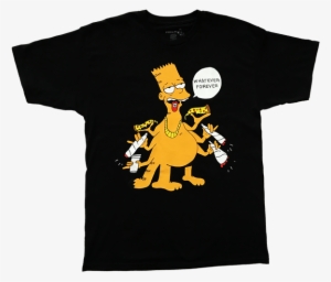 The "whatever Forever" Fucked Up 6 Armed Bart - Cartoon