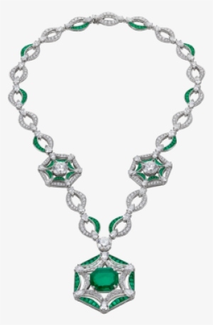 In A Play Of Sublime Geometries Glorifying The Central - Necklace