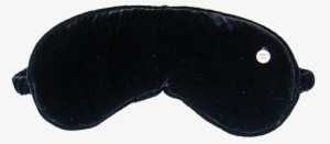Bo Black Silk Velvet Sleeping Mask - Walking Shoe