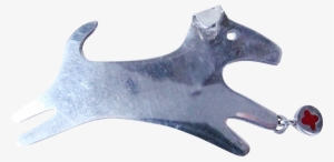 Anne Harvey Mexico Sterling 925 Pin/brooch Running - Fish