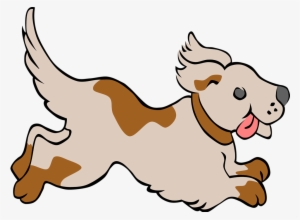 Dog Free Stock Photo Illustration Of A Running Dog - Christmas Puppy Shower Curtain