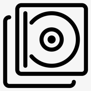 Multimedia Music Album Stack - Icon