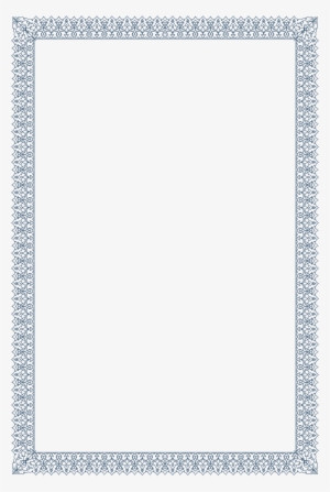 Calligraphy Border Designs Png - Clip Art