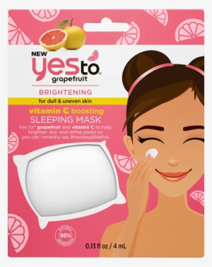 Yes To Grapefruit Vitamin C Boosting Sleeping Mask - Say Yes To Face Masks