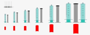 Syringe Computer Icons Luer Taper Injection Medicine - Tamaño De Las Jeringas