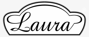 Lady Laura Logo Black And White - Lady Laura Logo