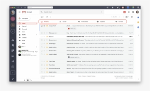 Gmail Inbox Category Tabs - Domain Name System