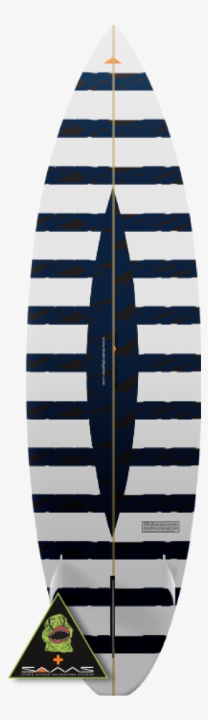 Shark Mitigation Surfboard Print - Surfing