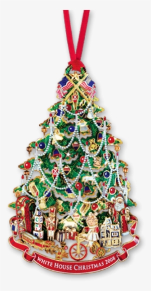 More Views - 2008 White House Christmas Tree Ornament