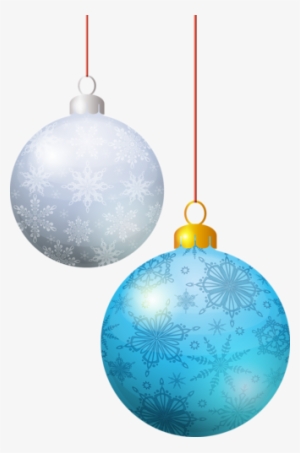 Christmas Decorations - Boule De Noel Bleu Png