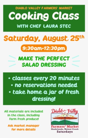 Dv Cooking Class Flyer 2018 2 - Flyer