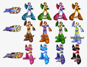 Megaman X Ultimate Armor Coloring Pages - Mega Man X5