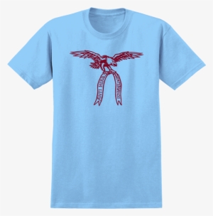 Ah Banner Eagle Ss L-carolina Blue - Gildan 2000 Sport Grey T Shirt