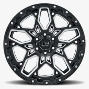 <b>black Rhino</b> Shrapnel -<br> Gloss Black - Vossen Cvt In Tinted Gloss Black