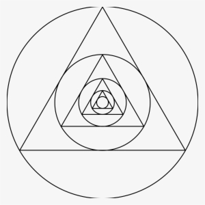 Big Image - Triangle And Circle Sacred Geometry