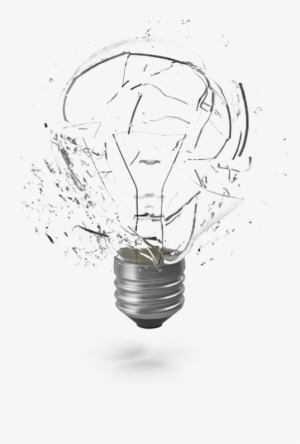 There's Power In The Word 'no' And We're Messing It - Broken Lamp Png