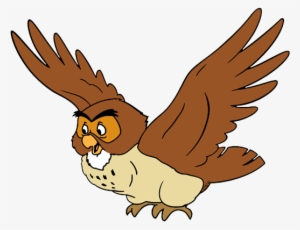 Owl - Cartoon Owl Winnie The Pooh