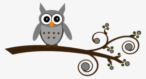 Great Gray Owl Clipart Transparent Background - Brown Owl Clip Art