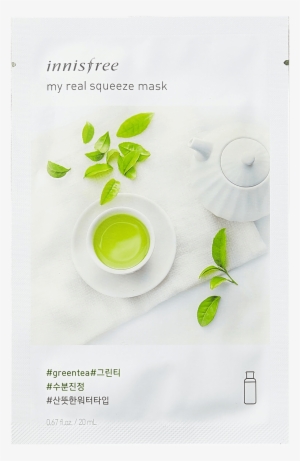 Innisfree My Real Squeeze Green Tea - Innisfree My Real Squeeze Mask (18 Types) 20ml Pomegranate