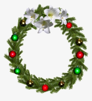 Christmas, Wreath, Lily - Christmas Day